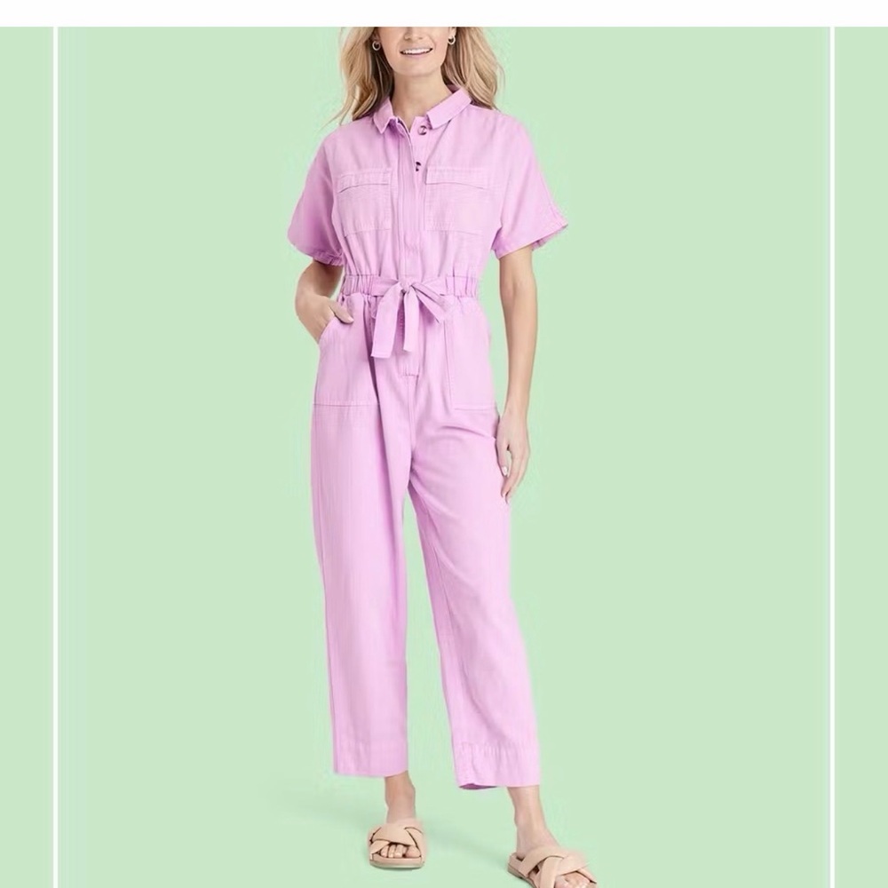 NWT Pinkish Purple Jumpsuit